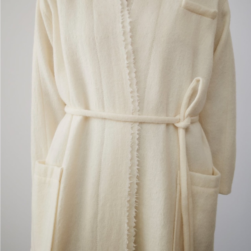 NWT Manteco Wool Coat ZW Collection - Picture 4 of 12